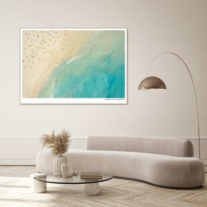 Beach Umbrellas Landscape