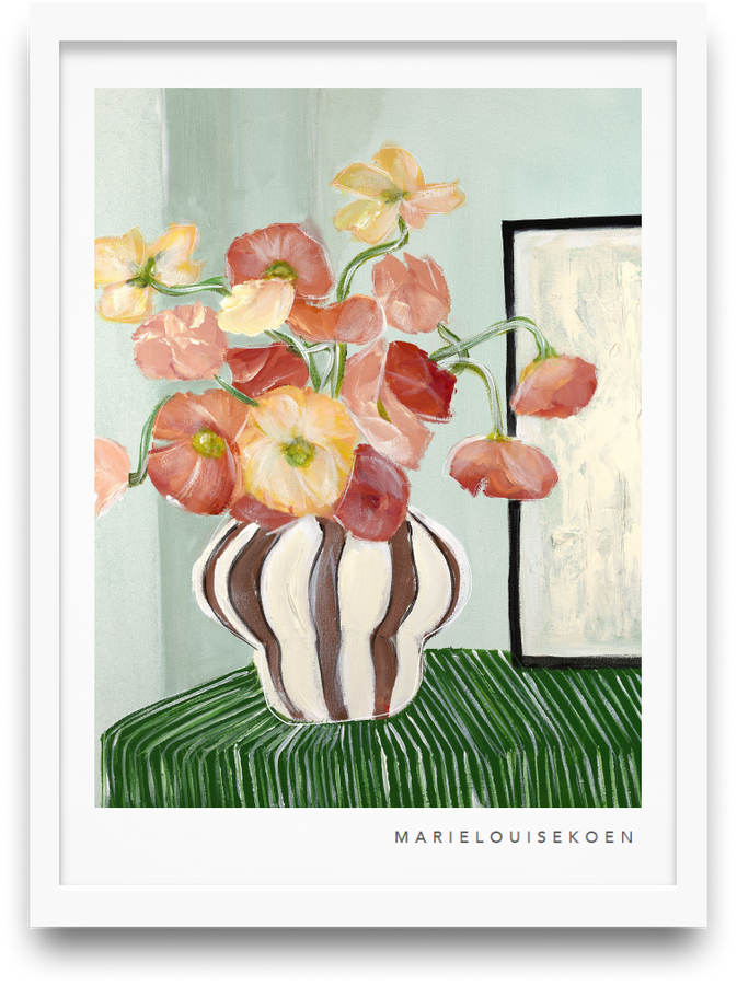 Poppy vase
