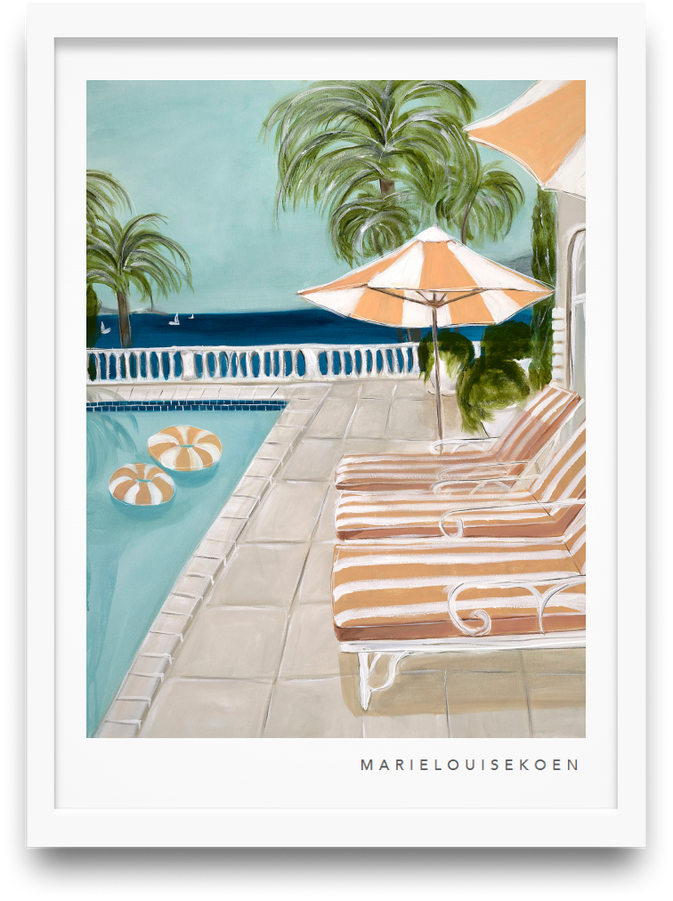 Tangerine loungers
