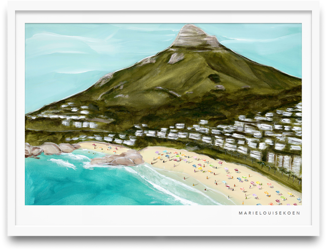 Camps Bay Lions Head Landscape