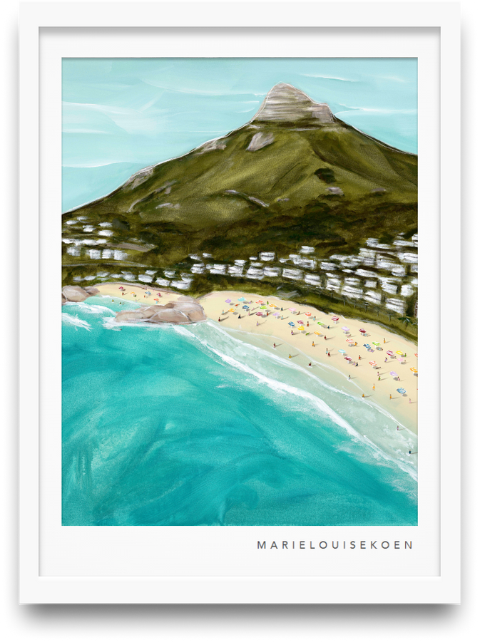 Camps Bay Lions Head Portrait