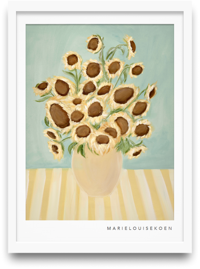 Sunflower Yellow Stripes