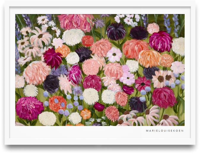 Wild Flowers Landscape
