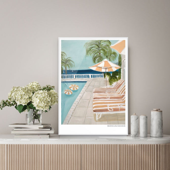 Tangerine loungers