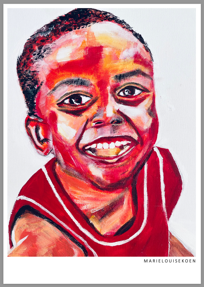 Red Boy -Affordable Poster Print